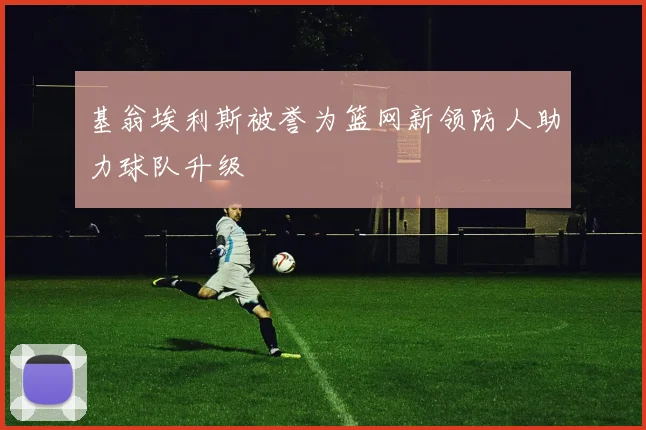 基翁埃利斯被誉为篮网新领防人助力球队升级